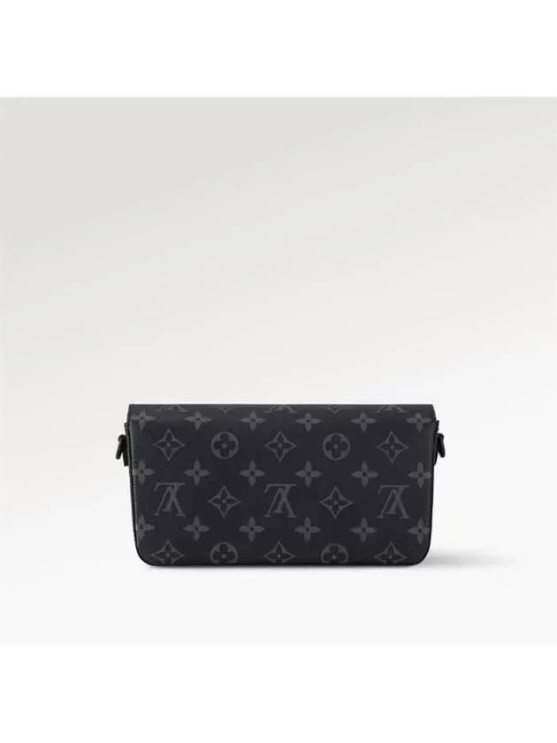 Montsouris Monogram Eclipse Cross Bag Black - LOUIS VUITTON - BALAAN 4