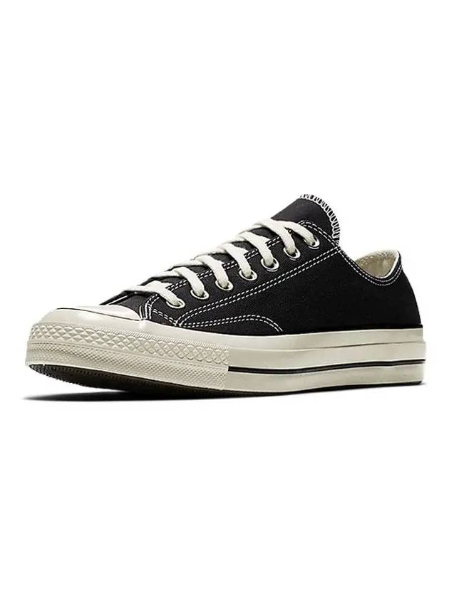 Chuck Taylor 70 All Star Canvas Sneakers Black - CONVERSE - BALAAN 4