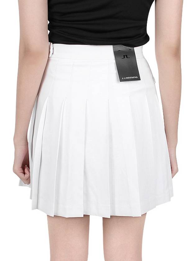 Women's Adina Golf Skirt White - J.LINDEBERG - BALAAN 6