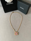 CC logo necklacepink jelly gold necklaceABD134 - CHANEL - BALAAN 8