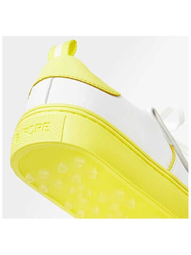 Contrast Accent Kiltie Durf Golf Spikeless Yellow White - G/FORE - BALAAN 8