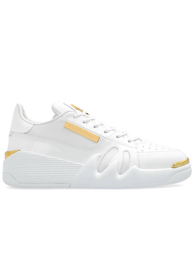 Giuseppe Zanotti Leather Sneakers, Men's, White - GIUSEPPE ZANOTTI - BALAAN 1