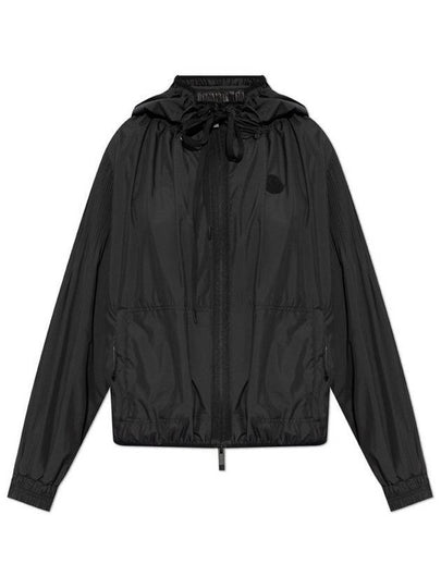 Women's Auxonne Windbreaker Black - MONCLER - BALAAN 2