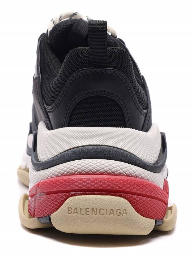 Triple S Low Top Sneakers Black - BALENCIAGA - BALAAN 5