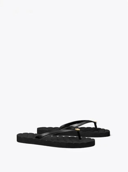 Kira Flip Flop Black Domestic Product GM0024040251940 - TORY BURCH - BALAAN 1