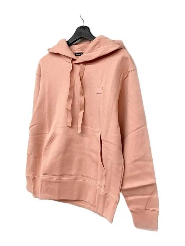 Ferris Face Patch Hoodie Pale Pink - ACNE STUDIOS - BALAAN 3