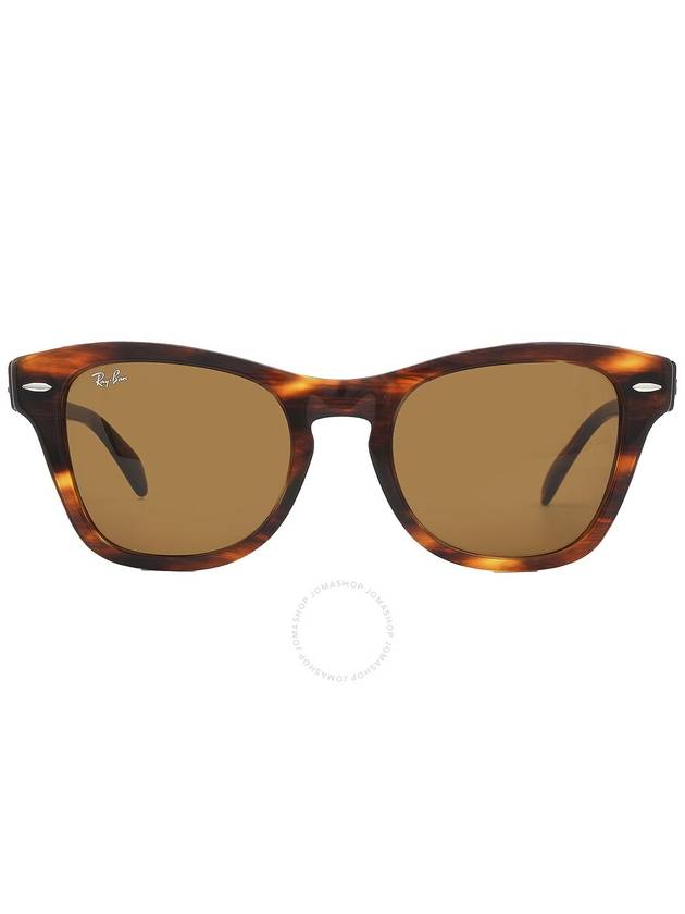 Ray Ban Brown Square Unisex Sunglasses RB0707S 954/33 53 - RAY-BAN - BALAAN 1