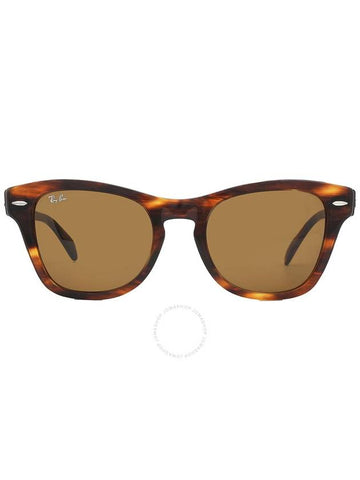 Ray Ban Brown Square Unisex Sunglasses RB0707S 954/33 53 - RAY-BAN - BALAAN 1