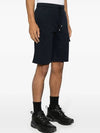 Light Fleece Utility Shorts Navy - CP COMPANY - BALAAN 4