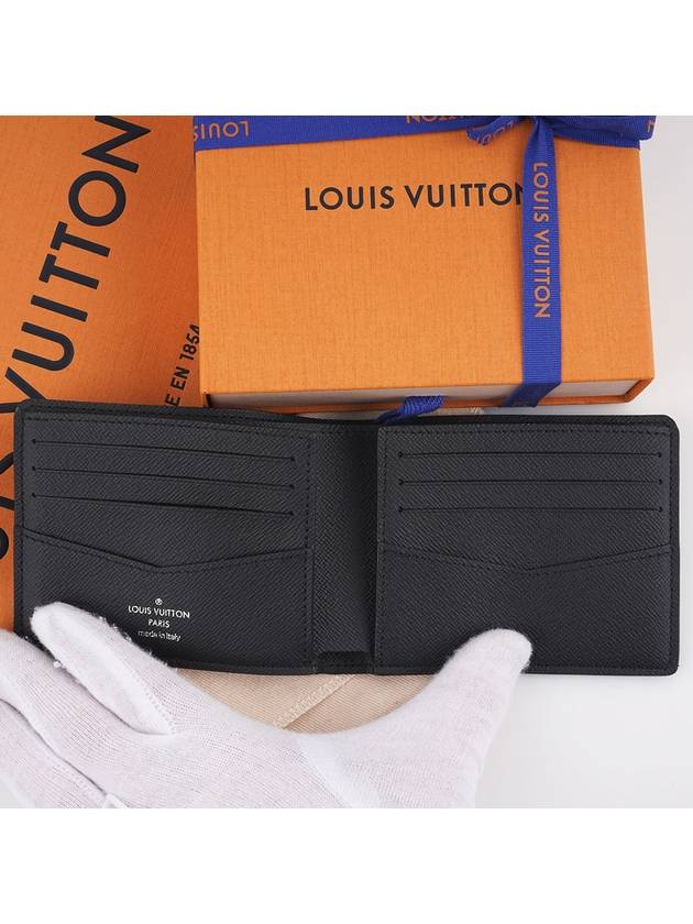 Slender Monogram Eclipse Half Wallet Black - LOUIS VUITTON - BALAAN 3