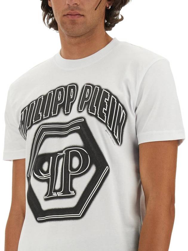 Philipp Plein Logo Print T-Shirt - PHILIPP PLEIN - BALAAN 4