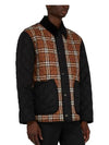 Vintage Check Quilted Jacket Brown - BURBERRY - BALAAN 4