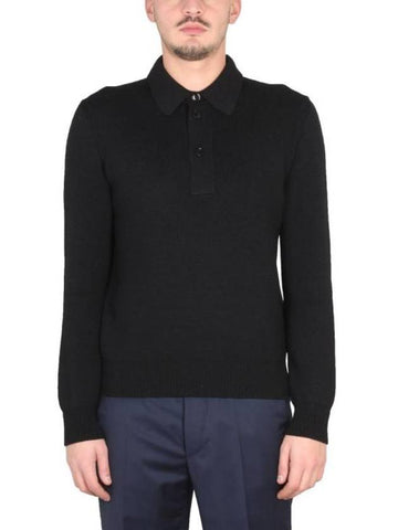 Long Sleeve T-Shirt KPL001 YMW017S23LB999 BLACK - TOM FORD - BALAAN 1