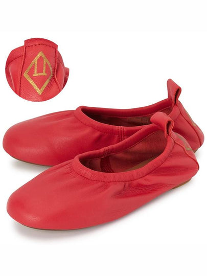 Kids Donkey Logo Flat Shoes Red - THE ANIMALS OBSERVATORY - BALAAN 2