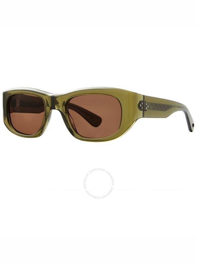 Garrett Leight LAGUNA SUN Oak Rectangular Sunglasses 2140 WIL/O 50 - GARRETT LEIGHT - BALAAN 2