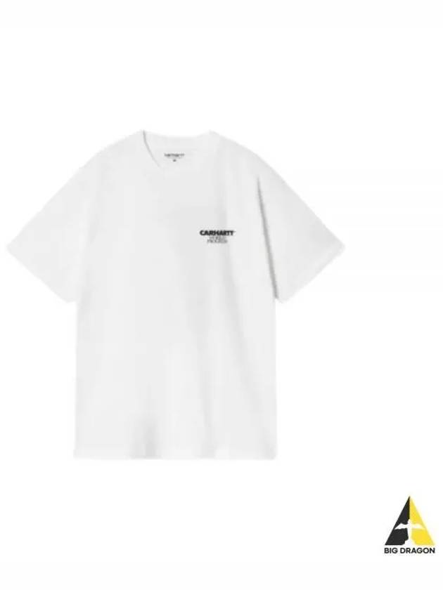 Men s Short Sleeve T Shirt WITH LOGO - CARHARTT WIP - BALAAN 2