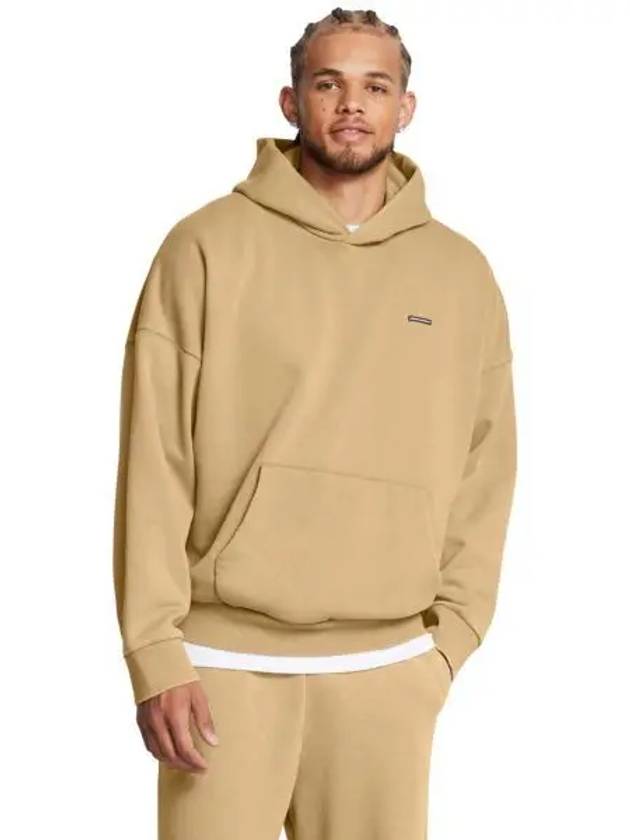 Icon Heavyweight Fleece Wash Oversized Hoodie 1386552 263 - UNDER ARMOUR - BALAAN 1