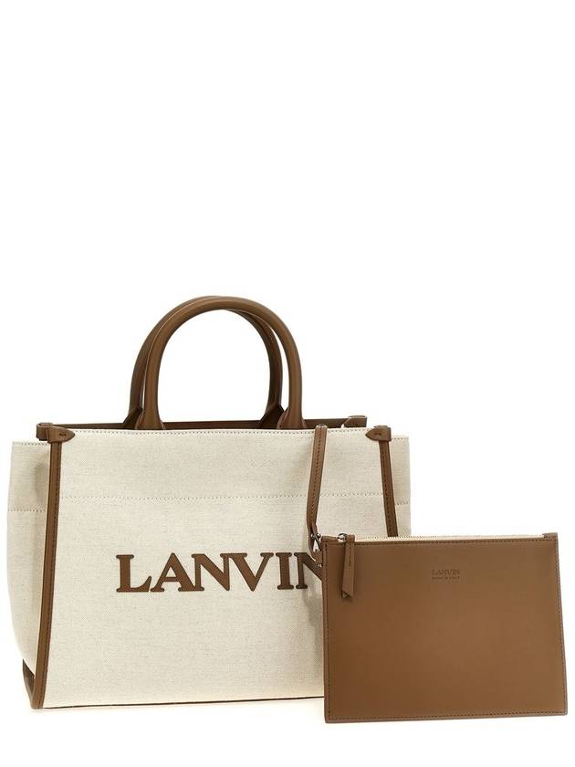 Tote Bag LWBGTC01CAN1P24D528 Beige - LANVIN - BALAAN 4