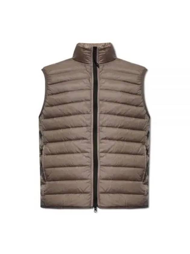 Chamber R Nylon Down Vest Dove Grey - STONE ISLAND - BALAAN 2