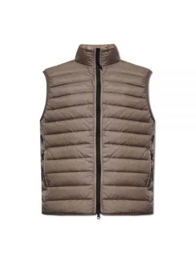 Chamber R Nylon Down Vest Dove Grey - STONE ISLAND - BALAAN 2