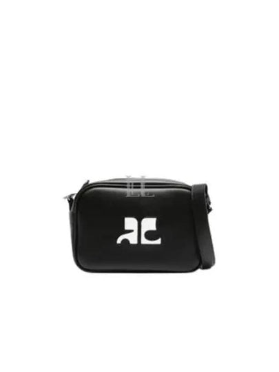 Leather Top Handle Cross Bag Black - COURREGES - BALAAN 2