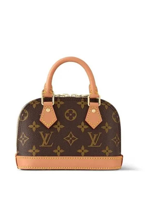 Nano Alma Monogram Tote Bag Brown - LOUIS VUITTON - BALAAN 3