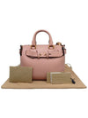 Women s 8007931 Pink Leather Mini Belt Bag - BURBERRY - BALAAN 11