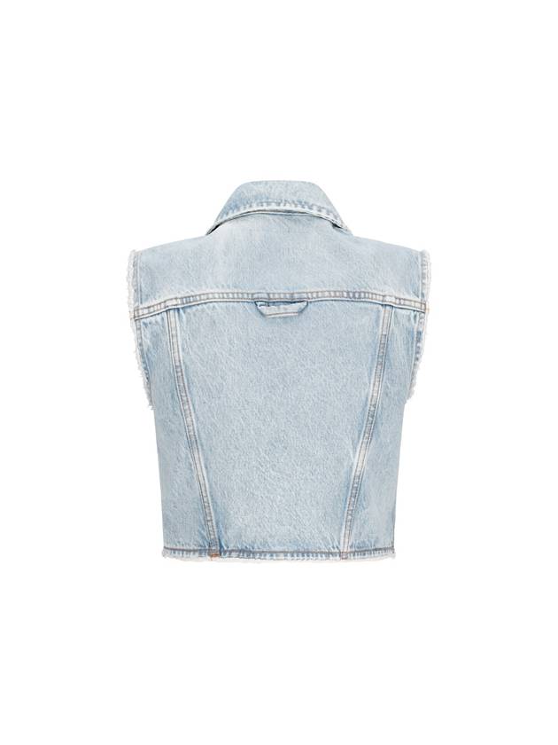 GILET CROPPED IN DENIM - MAX MARA SPORTMAX - BALAAN 2