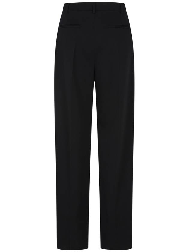 Wool wide pants black - VALENTINO - BALAAN 3