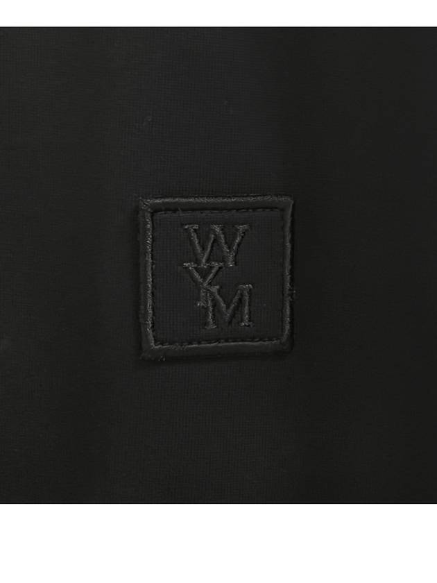 Flower Printing Back Logo Round Short Sleeve T-Shirt Black Men's T-Shirt W231TS49708B - WOOYOUNGMI - BALAAN 6