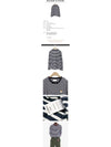 Fox Head Patch Regular Marin Long Sleeve T Shirt Navy Stripes - MAISON KITSUNE - BALAAN 3