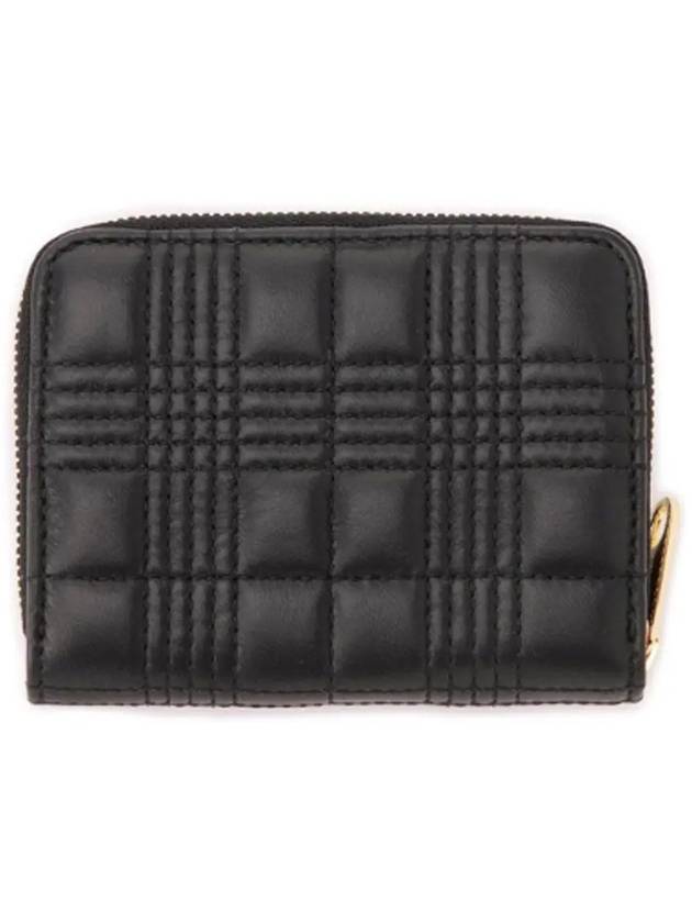 Women's Lola Quilted Zipper Card Wallet Black - BURBERRY - BALAAN 3