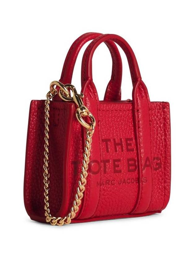 Marc Jacobs Nano 'Tote' Red Leather Charm - MARC JACOBS - BALAAN 2