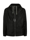 Blouson Nylon Hooded Jacket Black - JIL SANDER - BALAAN 2