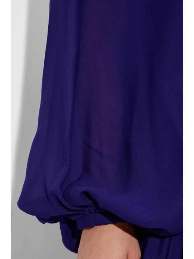 Alaïa Asymmetric Top, Women's, Purple - ALAIA - BALAAN 5