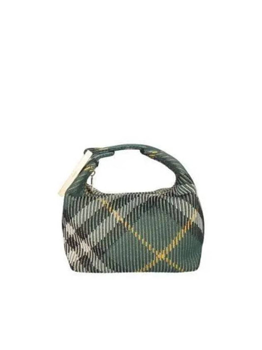 Peg Medium Check Pattern Shoulder Bag 8082042 - BURBERRY - BALAAN 2