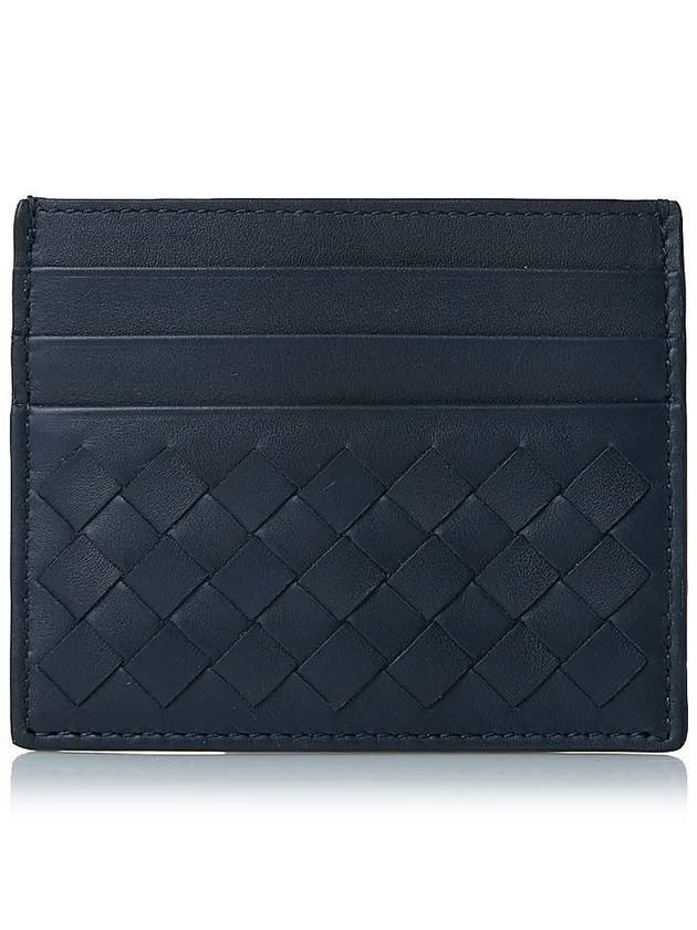 Intrecciato Classic Card Wallet Navy - BOTTEGA VENETA - BALAAN 2