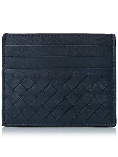 Intrecciato Classic Card Wallet Navy - BOTTEGA VENETA - BALAAN 2