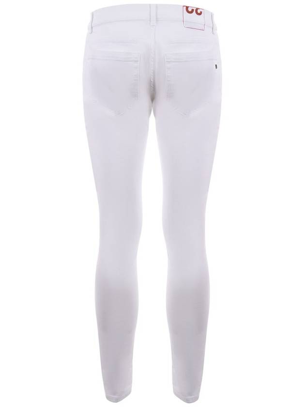 Men's Denim Jeans White - DONDUP - BALAAN 4