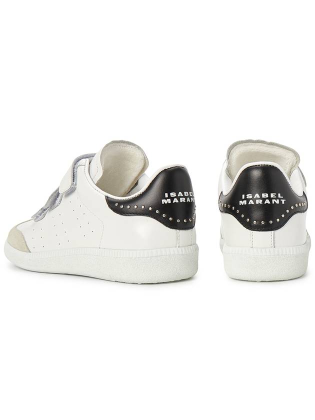 Beth Studs Strap Low Top Sneakers Black - ISABEL MARANT - BALAAN 7