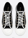 Walk'N' Low Top Sneakers Canvas Black - DIOR - BALAAN 2