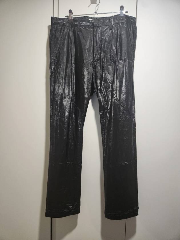 PIERRE urethane fabric pants - BALMAIN - BALAAN 1