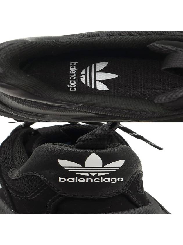 XAdidas Black White Double Foam Mesh Clear Sole Triple S Women Sneakers 37 - BALENCIAGA - BALAAN 10