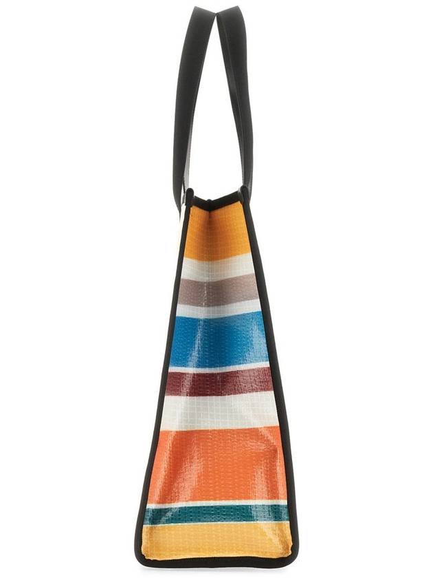 Striped Print Tote Bag - ETRO - BALAAN 4