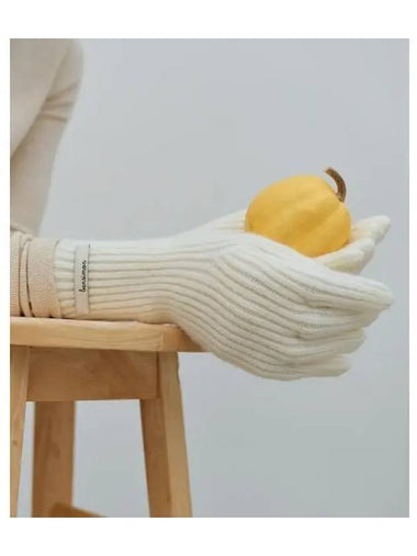 FINGER HOLE GLOVES white - BENSIMON - BALAAN 1