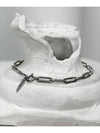 Square chain braceletSilver 925 - BLESSED BULLET - BALAAN 2