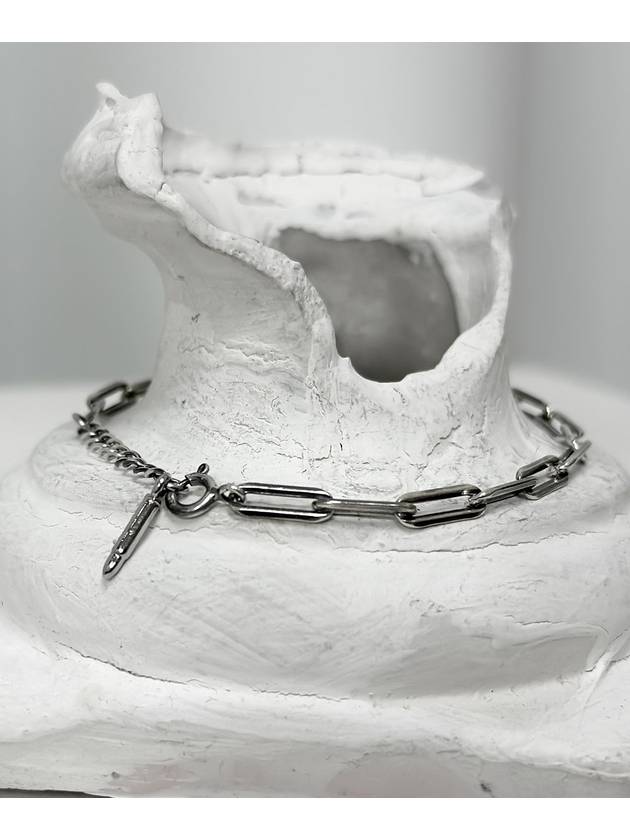 Square chain braceletSilver 925 - BLESSED BULLET - BALAAN 2