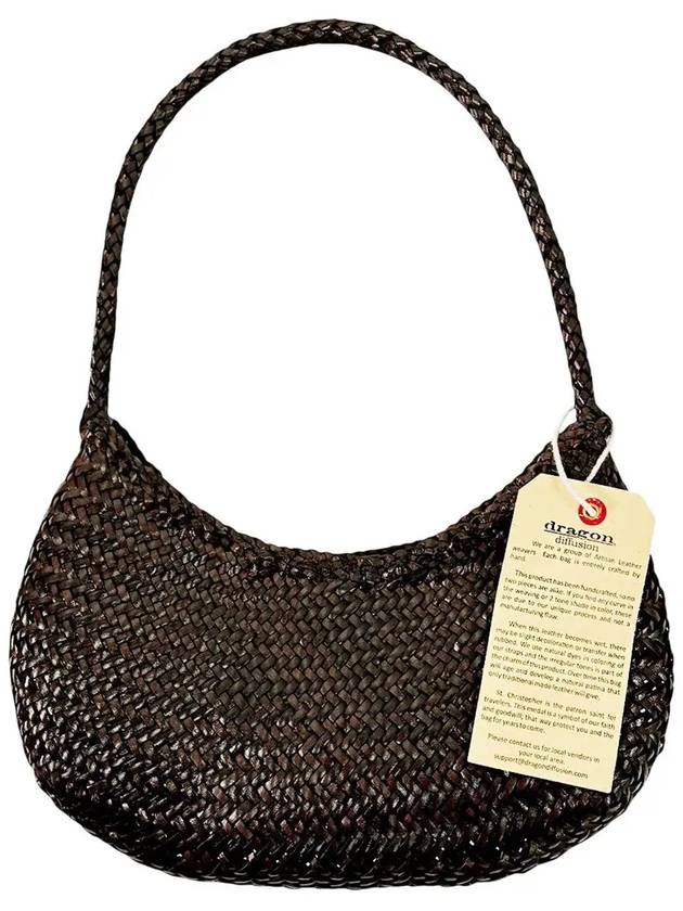 25 Season Dragon Bag Nova Luna Dark Brown Hobo 8020 - DRAGON DIFFUSION - BALAAN 5