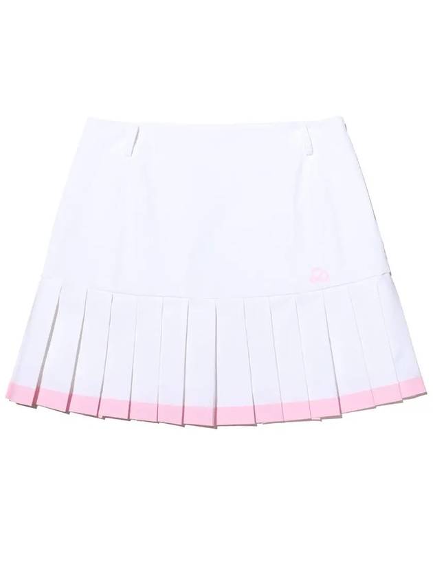 Hem point pleated skirt PINK - 20THHOLE - BALAAN 2