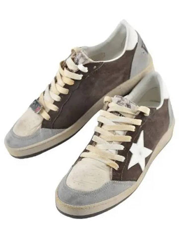 Ballstar Sneakers Suede Upper Leather Star Men s - GOLDEN GOOSE - BALAAN 1